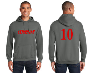 HHS BASEBALL - GREY HOODIE