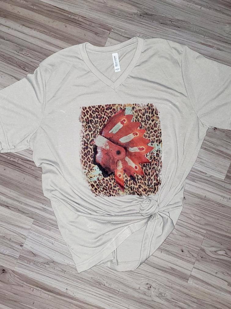 Indian Leopard Tee