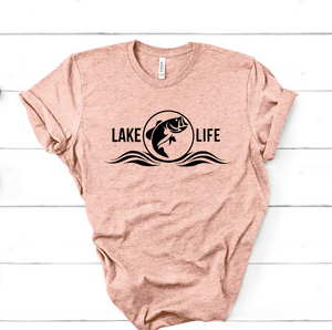 Lake Life Fish Tee