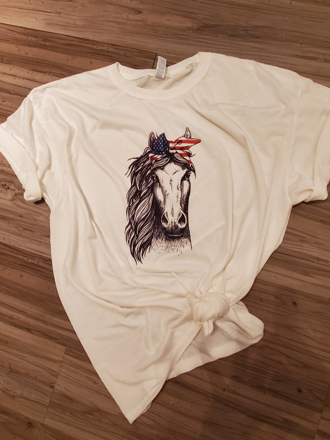 Patriotic Horse Tee