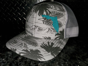 Island Print FL Cap