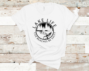 Lake Life Boat Tee