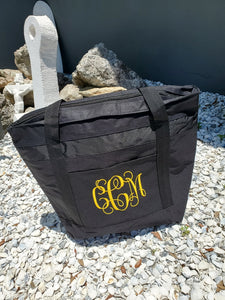 Custom Monogram Cooler Tote