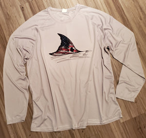 Patriotic Long Sleeve Fishing Tee