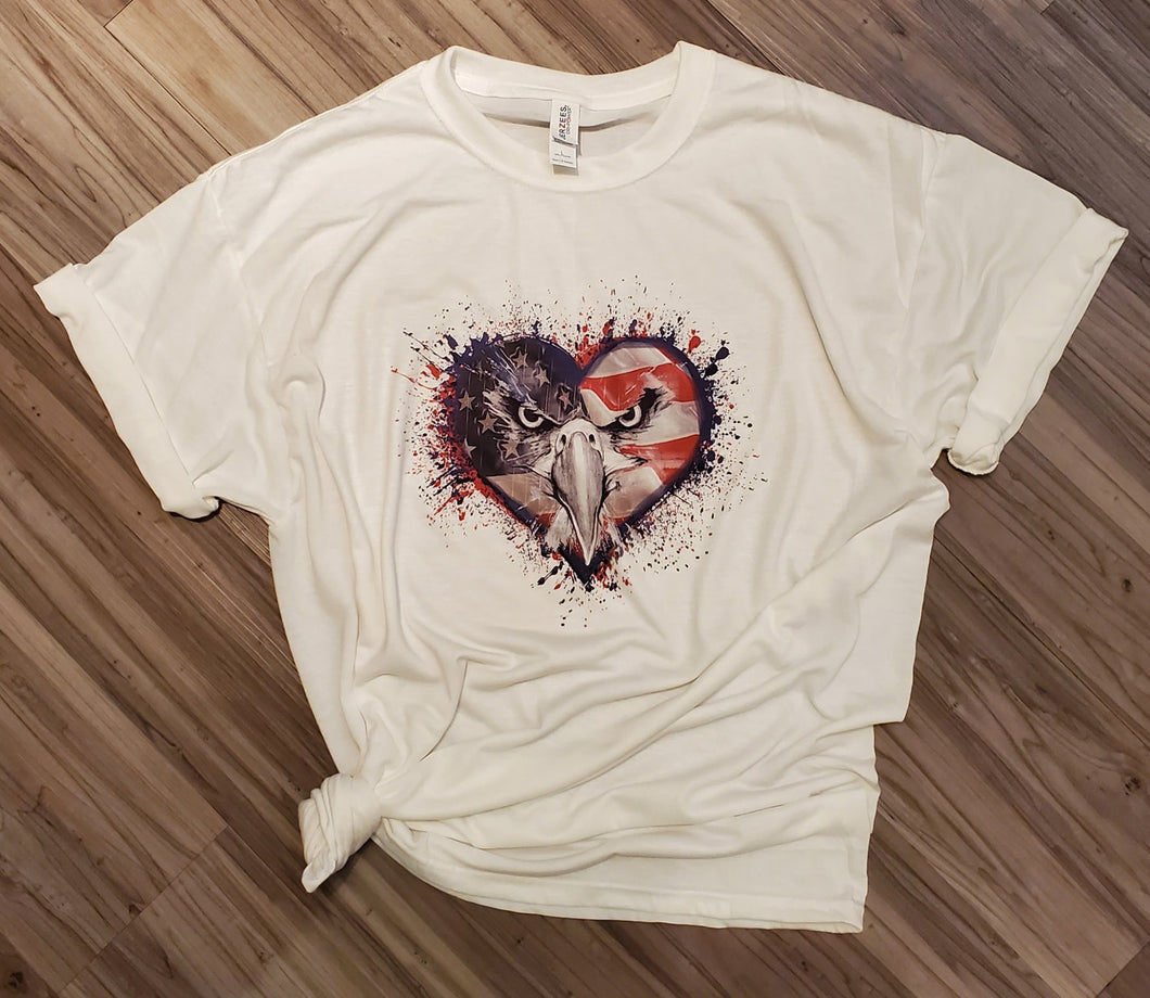 America Eagle Heart Tank