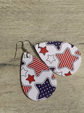 Load image into Gallery viewer, Patriotic American Earrings
