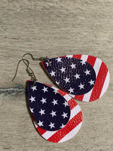 Patriotic American Earrings