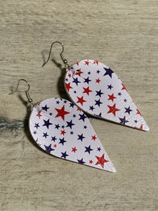 Patriotic American Earrings