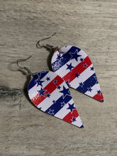 Load image into Gallery viewer, Patriotic American Earrings
