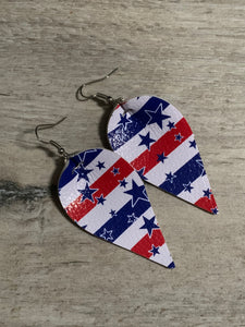 Patriotic American Earrings