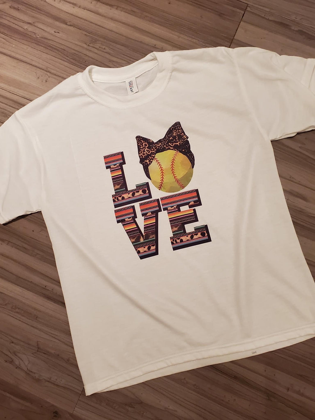 Youth Love Softball Tee